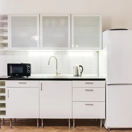Apartment White & Woody Quadrio Apartments Prague